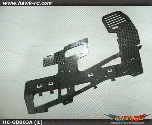Hawk Creation 2mm CF Frame (Pre-drill Counter Bearing Mounting Hole) For Goblin (630, 700, 770)